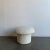 Wood Modern Sherpa Mushroom Ottoman For Sale - Image 7 of 9
