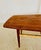 Vintage Danish Teak Coffee Table with Woven Rattan Magazine Shelf, 1960s For Sale - Image 6 of 18