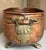 Metal Antique French Copper & Brass Jardeniere / Cachepot For Sale - Image 7 of 13