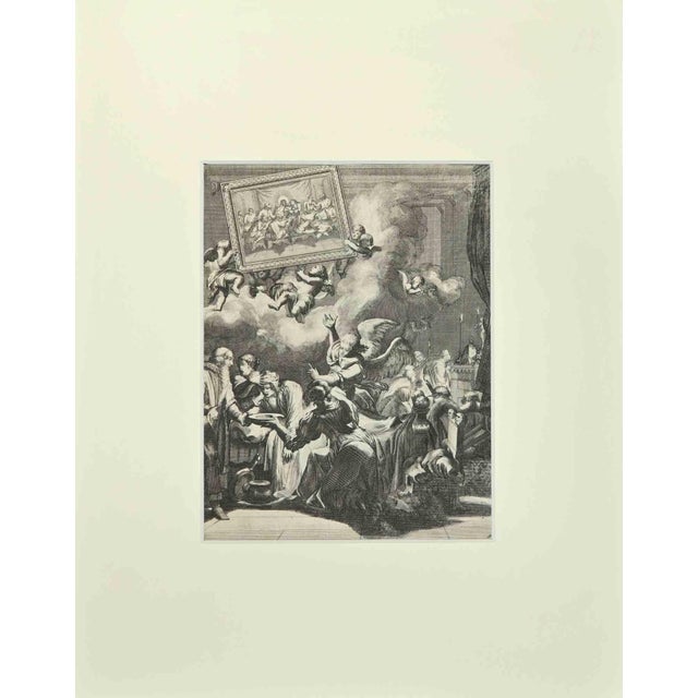 Romeyn de Hooghe, La Manière de se Bien Preparer à La Mort, Etching, 1700 For Sale - Image 3 of 3