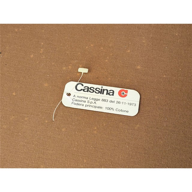 Burgundy Leather Lounge Chairs by V. Magistretti for Cassina, 1973, Set of 2 For Sale - Image 13 of 15