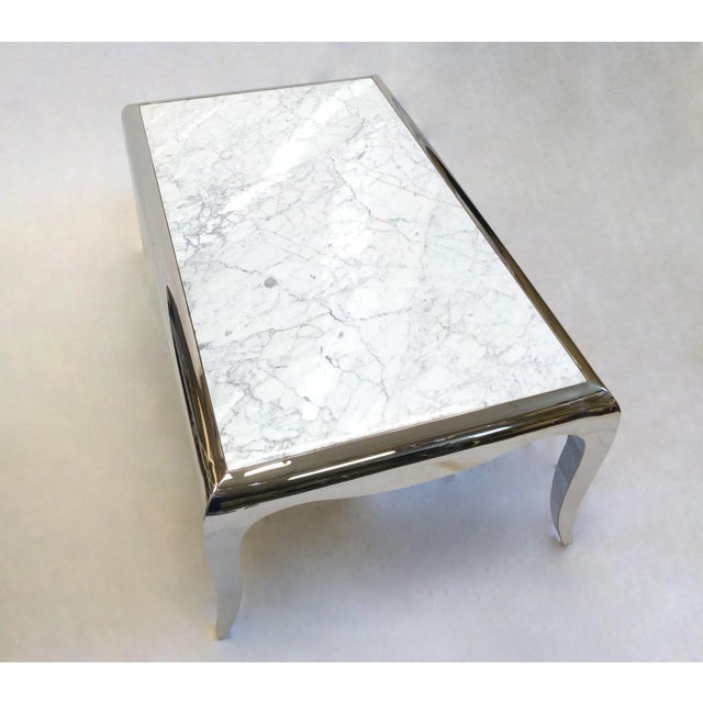 Contemporary Caracole Petite Rectangular Cocktail Table For Sale - Image 3 of 6