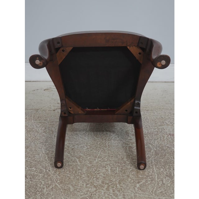 Set of 8 Hickory Chair Co Mahogany Dining Room Chairs For Sale - Image 18 of 18