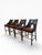 Wood Barbara Barry for McGuire Caned Bar Stools in Dark Tobacco — Set of 4 (2006) For Sale - Image 7 of 16