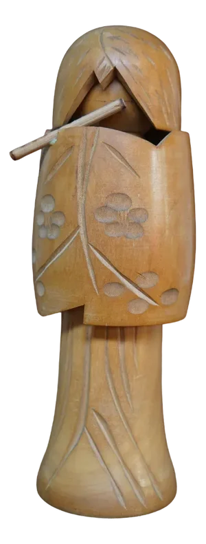 Vintage Sosaku Kokeshi Kagamijishi by Miyashita Hajime, Japan, 1960s