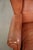Animal Skin Wing Club Chair in Cowhide Leather For Sale - Image 7 of 12