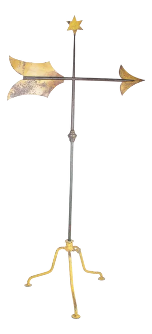 Antique Decorative Wind Sign, 1890s