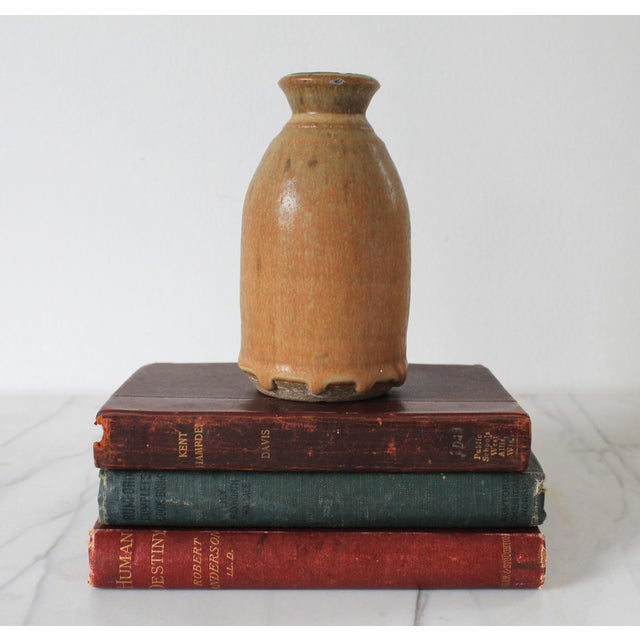 Vintage Studio Art Pottery Vase For Sale - Image 4 of 8