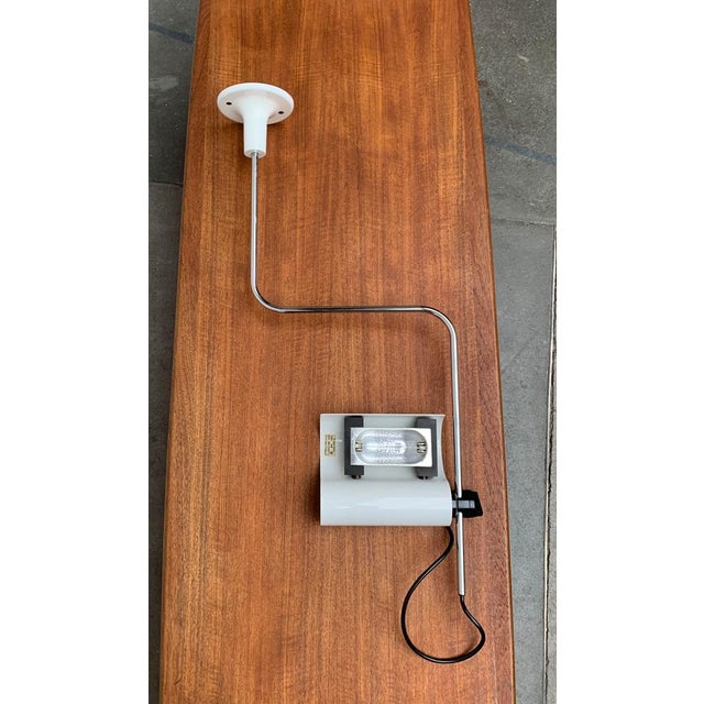 Rare dim ceiling lights from oluce from the 70s. A classic from the luminaire designer vico magistretti and no longer in...