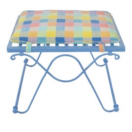 Example of Blue Mid-Century Modern Seating