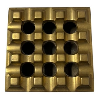 Swedish Ultima Brass Ashtray from Bo Ljungberg & Holger Bäckström, 1960s For Sale