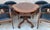 Dining Table with Armchairs in Leather and Walnut, 1950s, Set of 5 For Sale - Image 13 of 18