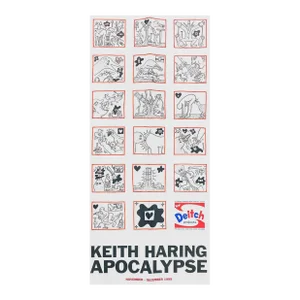Keith Haring Apocalypse Exhibition Poster 1999