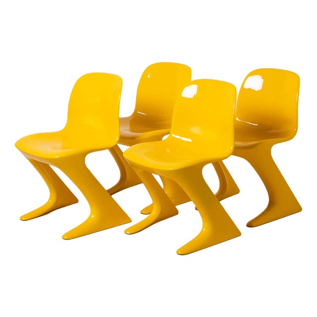 Z-Stuhl Chairs from Ernst Moeckl, Germany, 1968, Set of 4 For Sale