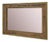 Large Vintage Italian Brass Wall Mirror, 1960 For Sale