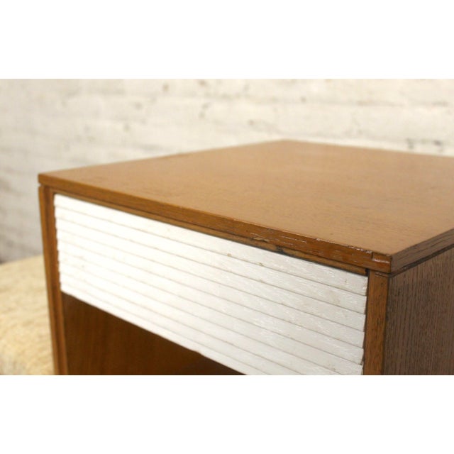 Mid-Century Telephone Bench Designed Attributed to Raymond Lowey for Mengel Furniture Co. For Sale - Image 13 of 14