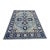 Blue Persian Heriz Hand-Knotted Wool Rug - 8'9" X 11'8" For Sale