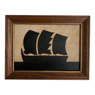 Contemporary Impressionist Style Seascape Painting on Canvas, Framed For Sale