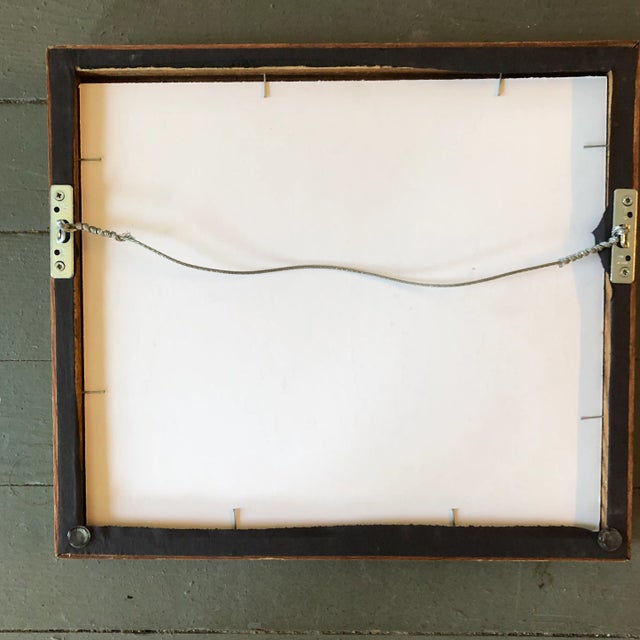 Contemporary Vintage Original Female Nude Expressionist Watercolor Painting 1970’s For Sale - Image 3 of 4