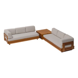 Set of Living Room Set from Maison Regain, France, 1970s For Sale