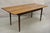 Late 20th Century Vintage Primitive Farmhouse Solid Cherry Wood Long Dining Table For Sale - Image 10 of 10