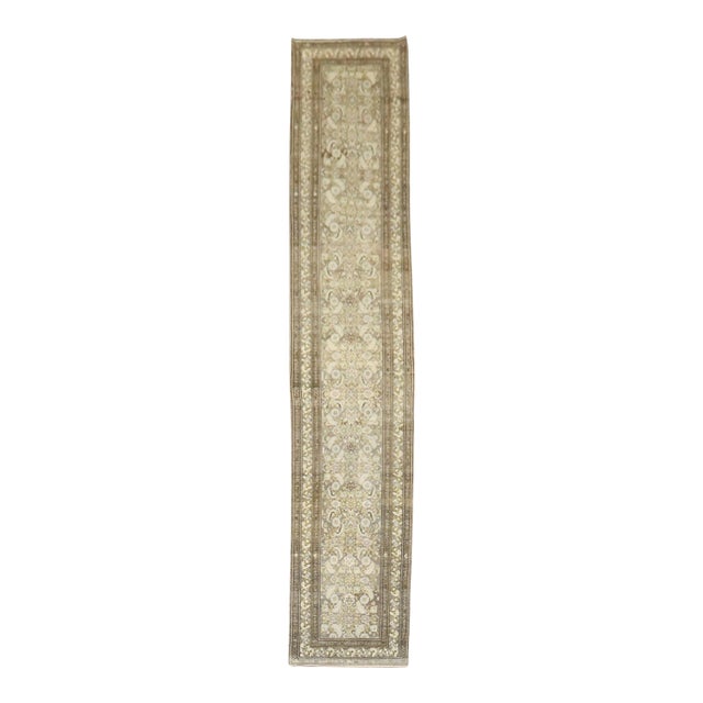 Antique Zabihi Collection Long Persian Malayer Runner - 2'10" x 14'7" For Sale