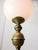 Vintage Italian Brass and Opaline Table Lamp, 1970s For Sale - Image 9 of 11