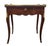 Antique French Bronze & Inlaid Mahogany Flip Top Game Table Desk For Sale - Image 14 of 18