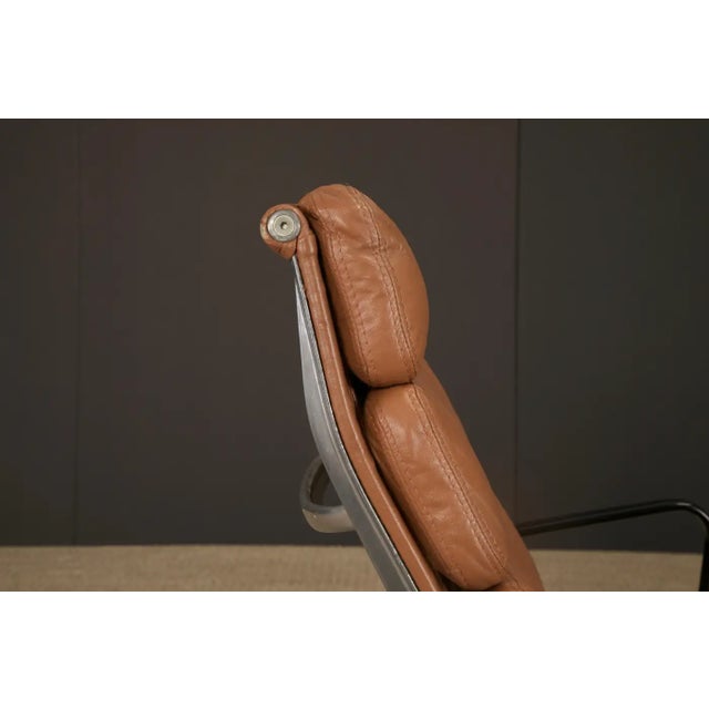 1970s Model 'Ea-416' Soft Pad Chair by Charles Eames for Herman Miller, Signed For Sale - Image 11 of 18