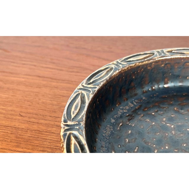 Ceramic Mid-Century Modern Danish Studio Pottery Bowl from Lovemose, 1960s For Sale - Image 7 of 14