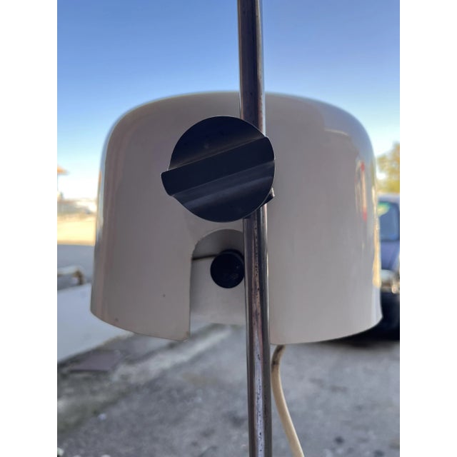 Extremely rare floor lamp designed by joe colombo in the 1960s and no longer in production. Functional and original....