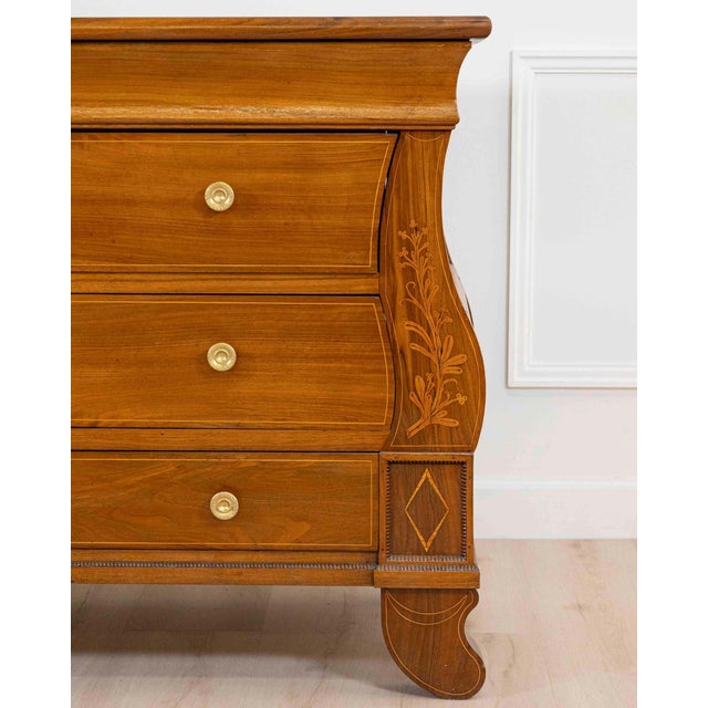 Walnut Chest Of Drawers, Louis Philippe, First Half Of The 19th Century For Sale - Image 4 of 10