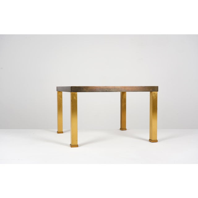 Vintage Side Table by Guy Lefevre for Jansen, 1970, in Good conditions. Designed 1970 to 1979 I have official proof of...