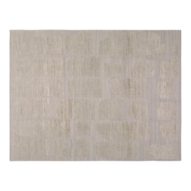 Moroccan Hand Knotted Wool Rug,7'8''x10'3'' For Sale