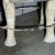 1980s Large Vintage Elephant Bar Table Base For Sale - Image 5 of 10