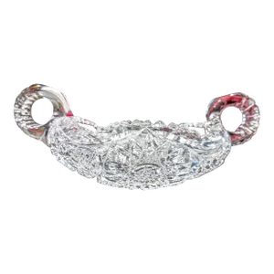 1900s Imperial American Cut Glass Grand and Handled Bowl