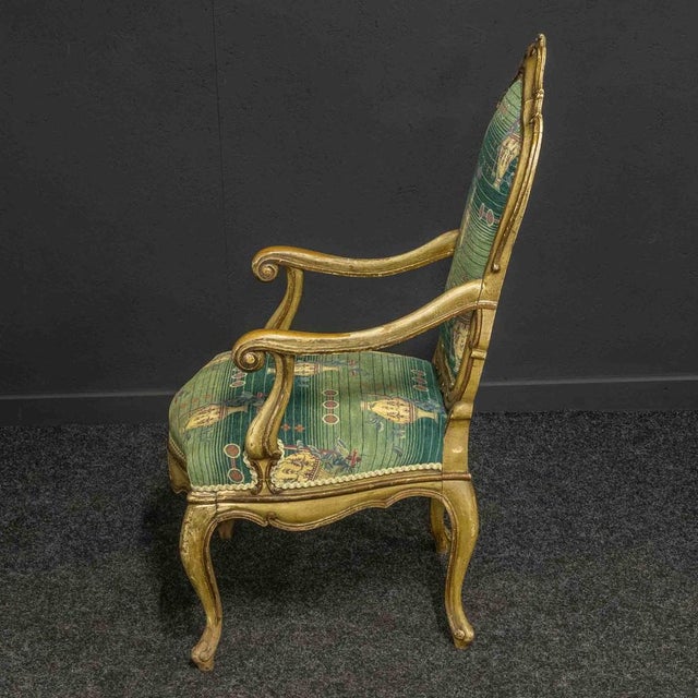19th Century French Beech Armchair For Sale - Image 3 of 14