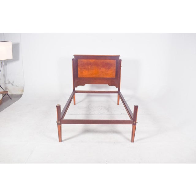 Portuguese Mahogany Double Bed, 1890 For Sale - Image 4 of 10