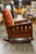 Early 21st Century Arts & Crafts Style Stickley Bow Arm Oak Rocker With Loose Cushions For Sale - Image 5 of 12