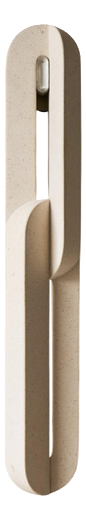 Maillage Double Link Sconce in Saint Rafael Stone and White Brass by Farrah Sit