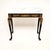 A gorgeous and very rare antique Victorian lacquered chinoiserie marble top side table. This was made in England, it dates...
