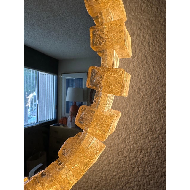 Illuminated Acrylic Vanity Mirror For Sale In Los Angeles - Image 6 of 12