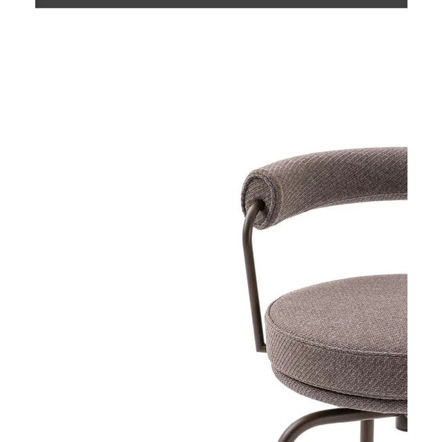 Metal Swivel Armchair Model 7 by Charlotte Perriand for Cassina For Sale - Image 7 of 13