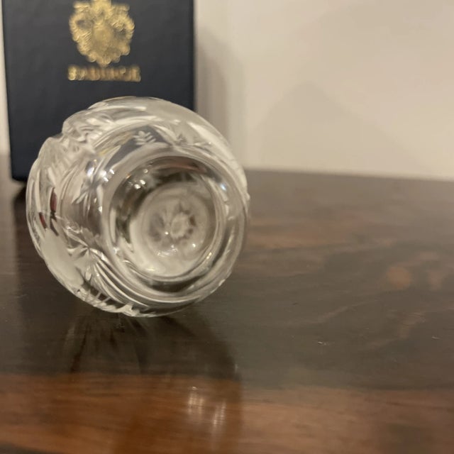 Late 20th Century Late 20th Century Faberge Crystal Egg For Sale - Image 5 of 6
