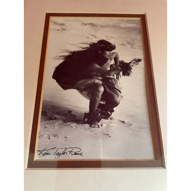 3 Iconic Taylor Reece hula prints with high quality matte and frame. Solid koa frame is beautiful.