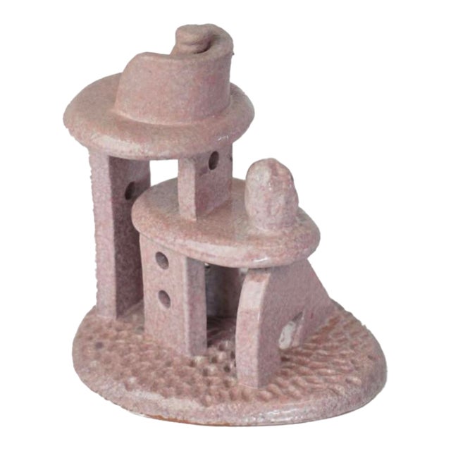 Contemporary Abstract Pink Cloud Sculpture by Aaron Becker For Sale