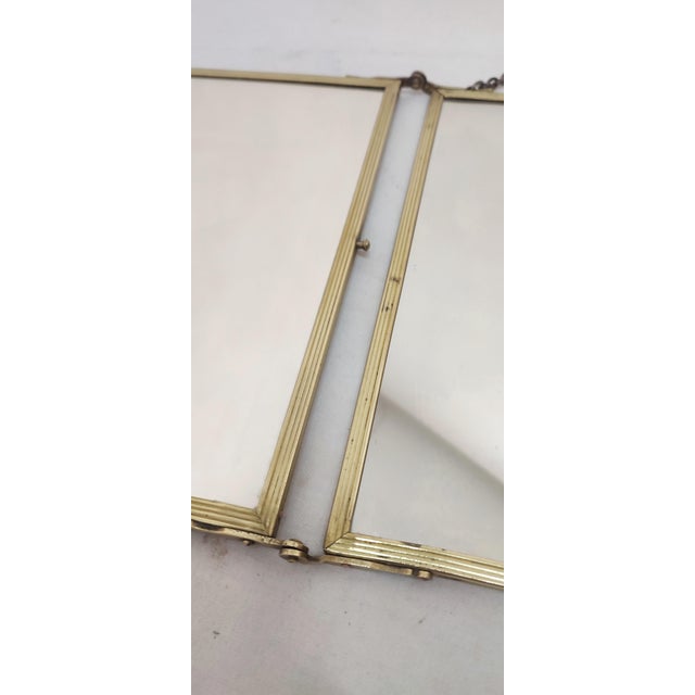 Triptic Folding Mirror, France, 1920s For Sale - Image 12 of 18