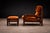 Alexandre Rapoport Brazilian Rosewood Armchair With Ottoman in Burnt Caramel Mohair, Brazil, 1960s For Sale In New York - Image 6 of 17