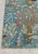 Blue Peacock Birds Garden Scene Soft Hand Knotted Hand Spun Wool Rug 5x8Ft. For Sale - Image 12 of 18