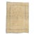 Vintage Persian Tabriz Handmade Beige Floral Wool Rug For Sale